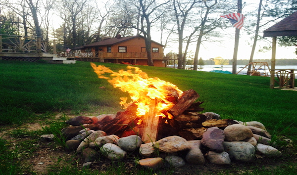 Bon Fire Area  - Firewood & Grilling Supplies are Available in our Gift Shop